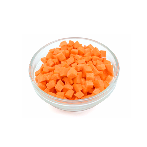 Dehydrated diced carrot