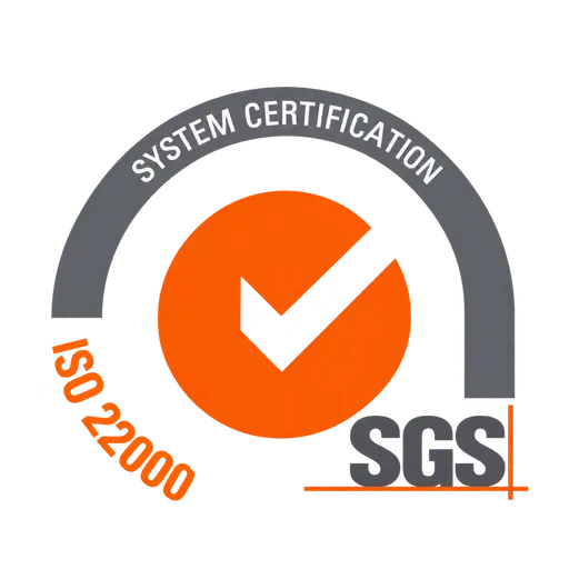 ISO 22000 certification logo